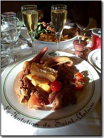 Photo restaurant paris Au Pied de Cochon - La fameuse tentation de Saint-Antoine