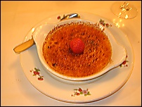 Photo restaurant paris Aux Crus de Bourgogne - Cr�me brul�e comme il faut !