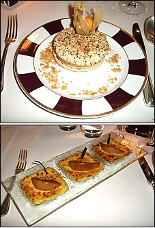 Photo restaurant paris Le Baretto - Macaron au caramel et crême brulée aux poires