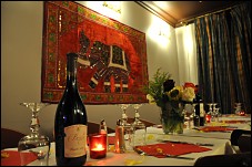 Photo restaurant paris Chez Bharati - Des tables décorées avec goût