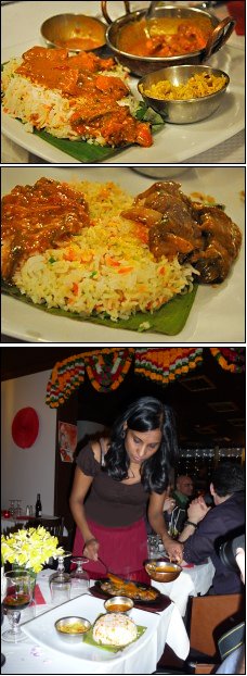 Photo restaurant paris Chez Bharati - Poulet massala, Magret de canard Bengali et Sonia en action