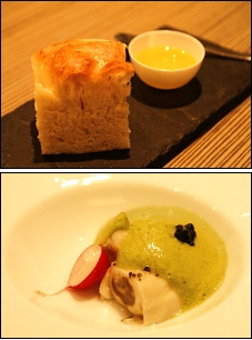 Photo restaurant paris La Bigarrade - Foccacia... et une huitre perle blanche
