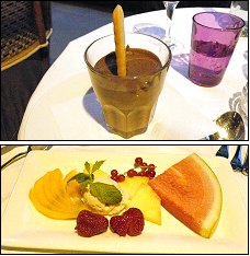 Photo restaurant paris Bis Repetita - Mousse au chocolat et Assiette fra�cheur
