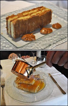 Photo restaurant paris Le Bistro Champêtre - Millefeuille, Caramel au Beurre ½ Sel et Crêpes Flambées au Grand-Marnier