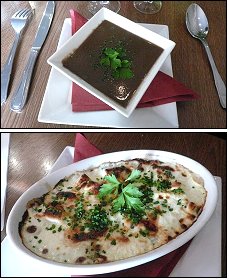 Photo restaurant paris Le Bistrot des Compères - Velouté de lentilles et Raviolinis bio