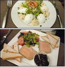 Photo restaurant paris Le Bistrot d'Eustache - Oeuf mayo et Foie gras