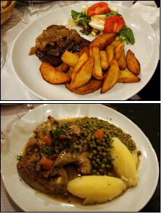 Photo restaurant paris Bistrot des Panoramas - Bavette d'aloyau et Caille