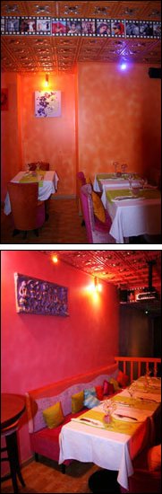 Photo restaurant paris Bollywood Lounge - Couleurs chaudes et chatoyantes
