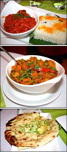 Photo restaurant paris Bollywood Lounge - Chicken tikka, Kadai Subzy et nan épicé