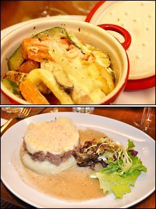 Photo restaurant paris Le Bon Bec - Wine Restaurant Bistro - Cassolette gourmande de poisson et la c�l�bre andouilette AAAAA