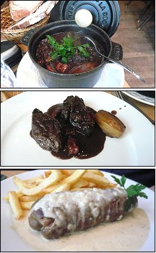 Photo restaurant paris Au Bourguignon du Marais - Boeuf bourguignon et Andouillette