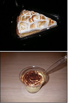 Photo restaurant paris Box and Coffee - Citron meringuée et Tiramisu