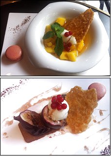 Photo restaurant paris Caf� Cassette - Sabl� sp�culos, figues r�ties et Nage de mangue