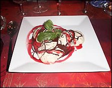 Photo restaurant paris Calle 24 - Un dessert mousseux