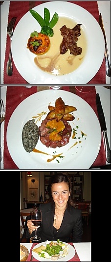Photo restaurant paris Le Carré de Marguerite - Onglet de veau, tartare de thon<br>et Kareen avec son assiette de fromages