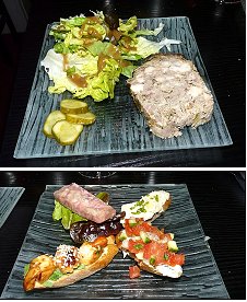 Photo restaurant paris Carré Du Pou Volant - Terrine et fameux Pintxos
