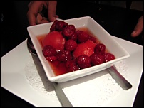 Photo restaurant paris Casa Valentino - Glace à la framboise et au champagne
