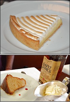 Photo restaurant paris Le Chardenoux des Pr�s - Cyril Lignac - Tarte au citron meringu�e et le fameux BABA !