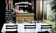 Photo restaurant paris Chaumette - Bistrot chic � l'ancienne