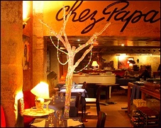 Photo restaurant paris Chez Papa Saint-germain des pr�s - Tr�s tamis� le soir