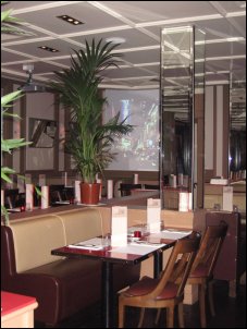 Photo restaurant paris Coffee Link - Grand écran pour soirées spéciales