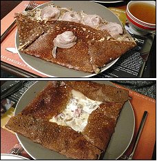Photo restaurant paris Crêperie Paris Montorgueil - Côté salé...