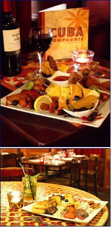 Photo restaurant paris Cuba Compagnie du 11 ème - Bombas de Gambas, Jaiba Rellena...