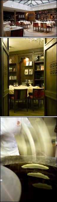 Photo restaurant paris DeDa Saveurs Georgiennes - Une v�rri�re lumineuse, un salon chaleureux et un espace boulangerie