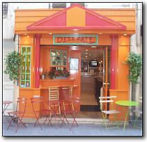 Photo restaurant paris DeliKate - Une facade bien color�e