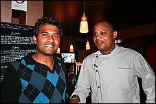 Photo restaurant paris Dépanneur Lounge - Satis et Jean-Cristophe, le chef.