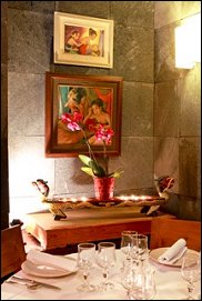 Photo restaurant paris Djakarta Bali - Artisanat indonésien