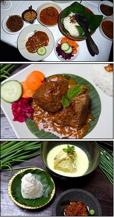 Photo restaurant paris Djakarta Bali - Le fameux Rijsttafel et autres...