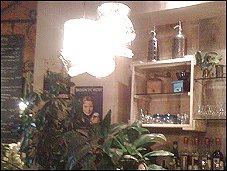 Photo restaurant paris L'Empreinte - Lustre art d�co