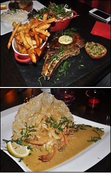 Photo restaurant paris L'Entr�e des Artistes - Colombo de porc et Saint Jacques � la proven�ale