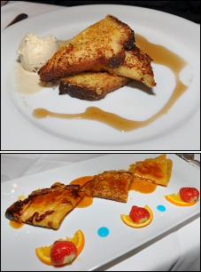 Photo restaurant paris L'Escargot Montorgueil - Brioches fa�on pain perdu et cr�pes suzettes