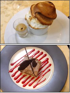 Photo restaurant paris A La Fr�gate - Soufl� Grand Marnier et Alliance chocolats