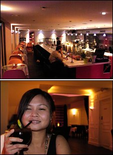 Photo restaurant paris I Love Opera - A l'entrée l'espace bar réalisant de bons cocktails