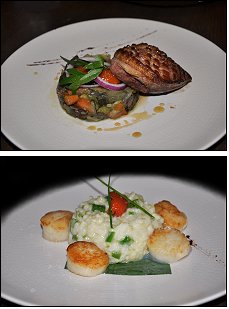 Photo restaurant paris  - Soupe de ch�taignes et Ravioles au Foie gras