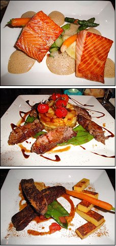 Photo restaurant paris Le Jéroboam - Saumon fumé, Pluma de pata negra...