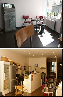 Photo restaurant paris Judicious - Cadre zen et cuisine ouverte...