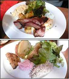 Photo restaurant paris Just Be - Bacon croustillant et Rillettes de thon 