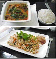 Photo restaurant paris Kao Pat - Canard au curry et Pad thaï
