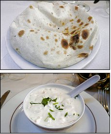 Photo restaurant paris Kohinoor - Cheese nans et ra�ta