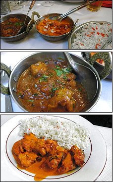 Photo restaurant paris Kohinoor - Butter chicken et curry de poulet