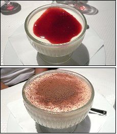 Photo restaurant paris La Piazza - Tiramisu et Panna cotta