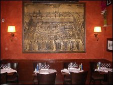 Photo restaurant paris La Place Royale - Belle gravure de la place des vosges