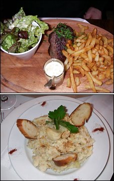 Photo restaurant paris La Place Royale - Planche du boucher et brandade de morue