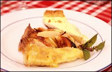 Photo restaurant paris La Table d'Adrien - La tarte aux poires et chocolat, � d�guster sans mod�ration !