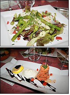 Photo restaurant paris La Tour L - Des entrées toutes fraîches.