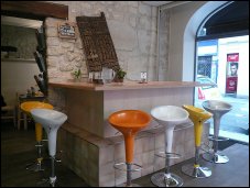 Photo restaurant paris La Cuisine du Buisson Ardent - Coin coloré à la mexicaine
